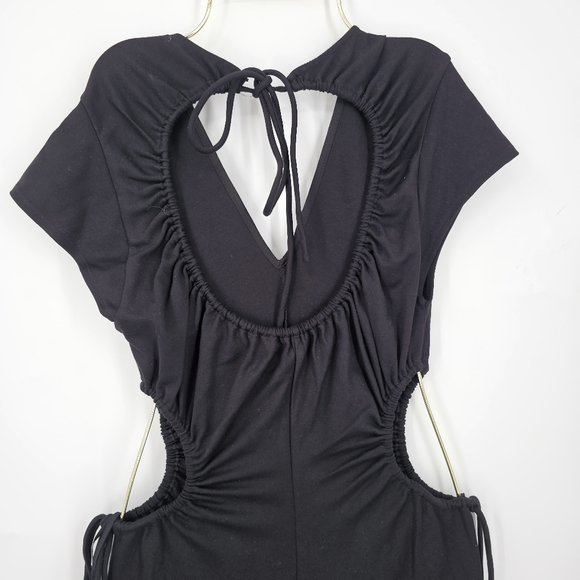 A.L.C. Black Midi Dress - Picture 8 of 9